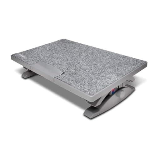 Image of Kensington SoleMate Pro Elite Foot Rest for Under Desk, Foot Stool with Memory Foam and SmartFit Ergonomic System, Footrest with 6-Level Adjustable Non-Slip Base for Office Desk & Home