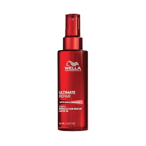 Image of Wella Professionals Ultimate Repair Miracle Hair Rescue - Leave-on Treatment for Damaged Hair - WIth AHA & Omega-9 (95ml)