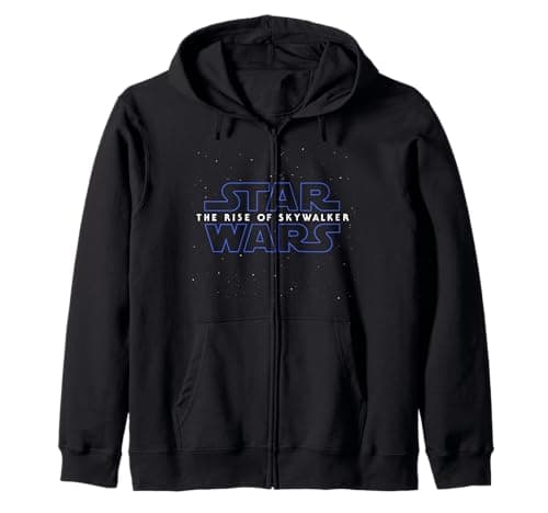 Image of Star Wars The Rise of Skywalker Episode 9 Movie Space Logo Zip Hoodie