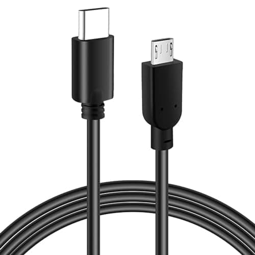 Image of Mygatti USB C to Micro USB 2.0 Cable -1 Meter/2 Pack - Charging and Data Cable,Type-C to Micro USB,Charges Micro-usb Devices,High Speed 480 Mbps,for Smartphones, Tablets and Laptops