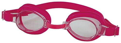 Image of Swimtech Unisex's Aqua Swimming Goggles-Pink, Junior, STG100I