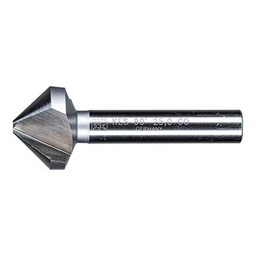 Image of PFERD HSS-E Co5 Cone/Deburring Countersink | 90°, Diameter 25.00 mm, Shaft Diameter 10 mm, DIN 335 C | 25202138 - Temperature Resistant Thanks to Co-Content