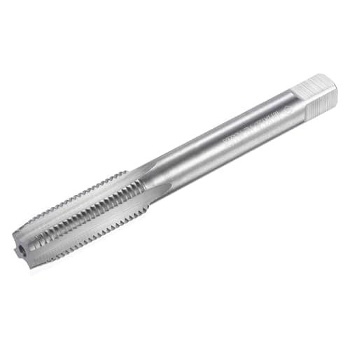 Image of sourcing map Thread Milling Threading Tap M11 x 1.25, Metric Left Hand Machine HSS (High Speed Steel) 4 Straight Flutes Screw Tap H2 Tapping Machinist Thread Repair Tool
