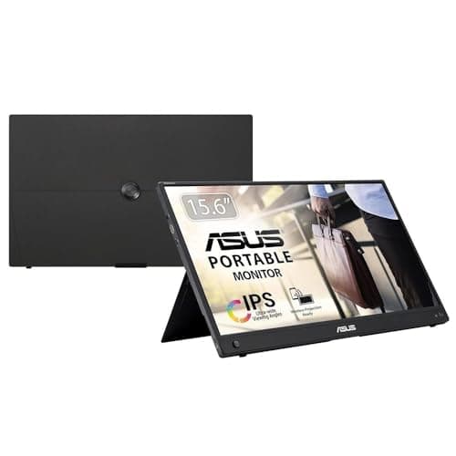 Image of ASUS ZenScreen Go MB16AWP Wireless Portable Monitor- 15.6 inch, Wireless mirroring, IPS, USB Type-C, mini HDMI, Built-in battery, Flicker Free, Blue Light Filter, Anti-glare surface, Tripod socket