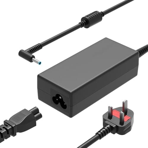Image of HSXIRQA 65W Laptop Charger Compatible With HP EliteBook x360 G3 G5 G6 G7 G8 840 830 850 820 640 ProBook 450 440 430 640 445 G8 G9 G10 Series,with 2.7M Long Power Cord for Office, Travel and Business