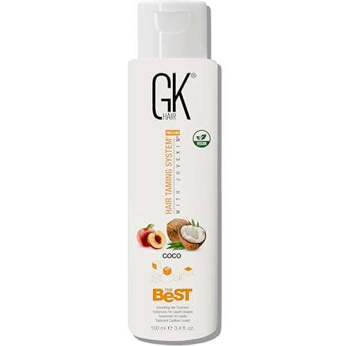 Image of GK HAIR Global Keratin The Best COCO (3.4 Fl Oz/100ml) Smoothing Keratin Hair Treatment - Professional Brazilian Complex Blowout Straightening For Silky Smooth & Frizz Free Hair
