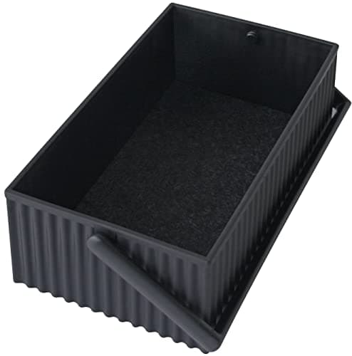 Image of Hachiman Omnioffre Stacking Storage Box Small Black