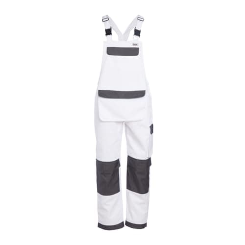 Image of ProDec Advance Multi-Pocket Bib and Brace Overalls For Men & Women, Stain-Resistant Overalls Workwear, Durable Dungarees, Work Utility & Safety Dungarees & Coveralls, 31" Leg Length - Size Large