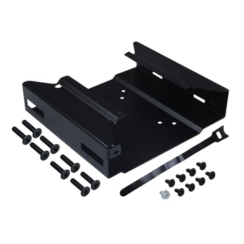 Image of Mini PC Mount Metal Wall VESA for Micro Computer Display, Under Desk Mount Compatible for 75x75mm or 100x100mm VESA Monitor