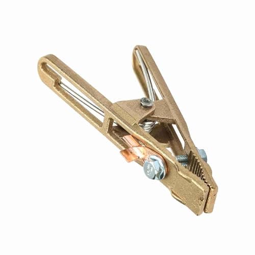 Image of Tbest 500A Brass Welding Earth Clamp A-Type Ground Clamp for Argon Arc Submerged Stud Welding Machine Industrial Shipyard Automotive Oil Drilling (260A)