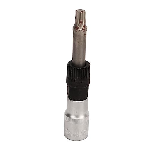 Image of Alternator Decoupler Pulley Tool, Alternator Wrench 1/2 Inch Drive T50 33 Spline Alternator Pulley Remover for B-e-nz 606 648 642 1998 and Later