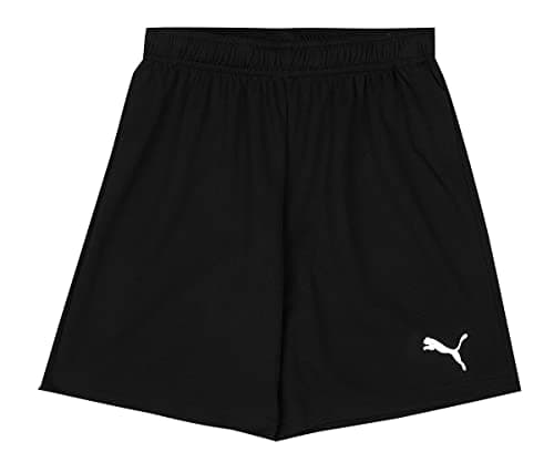 Image of PUMA unisex-child teamRISE Short Jr, Puma Black-puma White ,size:152