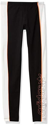 Image of adidas Originals Girl's Leggings Black/White Small