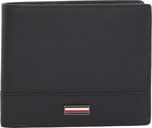 Image of Tommy Hilfiger TH Corp CC and Coin for Men Black OS, Black, OS, Classic
