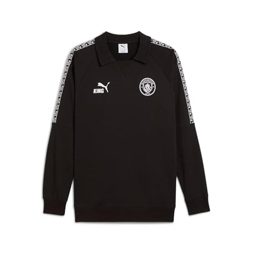 Image of PUMA Manchester City King Jumper - Unisex - Black - X-Large
