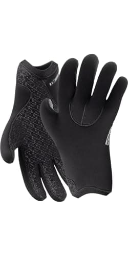 Image of Gul Power 3MM NATUR Glued and Blind Stitched Gloves, Natural Rubber and Super Warm for Water Sports (L)