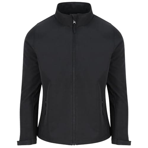 Image of PRO RTX Womens/Ladies Double Layered Soft Shell Jacket (14 UK) (Black)