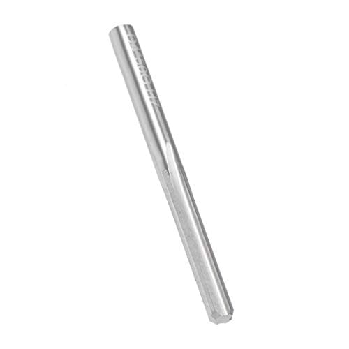Image of sourcing map 4mm Chucking Reamer, Tungsten Carbide Lathe Machine Reamer H7 4 Straight Flutes, Round Shank Milling Cutting Tool, for Stainless Steel Alloy Copper Metal