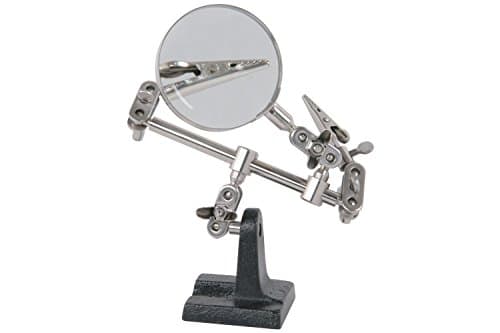 Image of Mercury Heavy Duty Helping Hand with 3 x Zoom Magnifying Glass