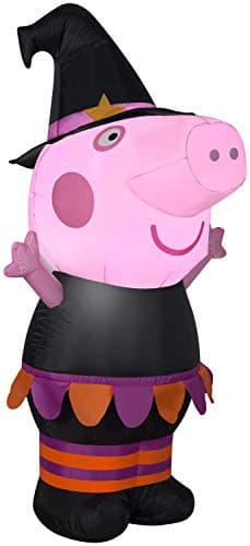 Image of Gemmy 3.5' Airblown Inflatable Halloween Peppa Pig