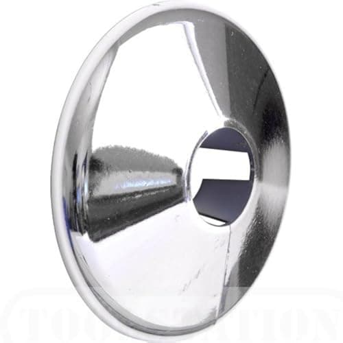 Image of Talon x 2 Chrome 22mm Pipe Cover/ Collar/Rad ring for 22mm pipe by TALON