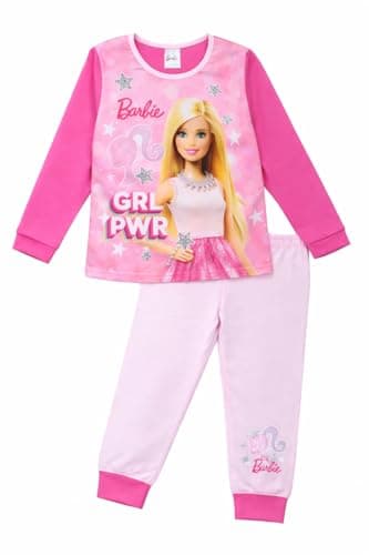 Image of Barbie Girls Movie Pyjamas, Pink, Age 5-6 Years