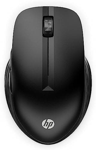 Image of HP 430 Multi-Device Wireless Mouse, 2.4GHz Wireless USB-A Nano Receiver, Bluetooth, Fast Scrolling, Up to 4000 DPI, 4 Programmable Buttons, Up to 24 Months Battery Life, Windows or MacOS - JET Black