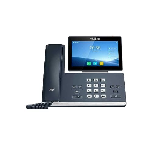 Image of Yealink SIP-T58W Elite IP Power over Ethernet Smart Business Phone with Optimal HD Voice Technology and 7 Inch Adjustable Touch Screen LCD Display (1024 x 600 Pixel) - Black
