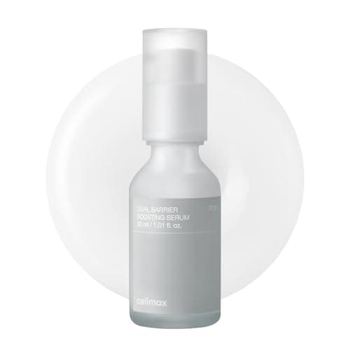 Image of celimax Dual Barrier Skin Boosting Serum With Ceramides & Hyaluronic Acid, Hydrating, Soothing, Calming Serum For Sensitive Skin, Moisturizing Ampoule, 30Ml