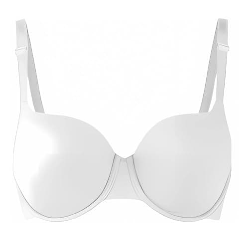 Image of New Ladies Women's Beauform T-Shirt Full Cup Coverage Bra Size 32A-40E (C, White, 38)
