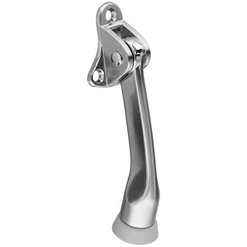Image of National Hardware N335-885 Door Stop, 4 Inch, Satin Nickel