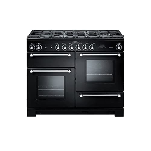 Image of Kitchener 110cm Dual Fuel Range Cooker Black