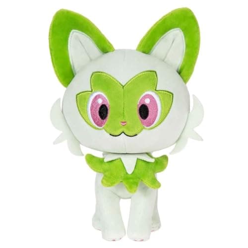 Image of Pokémon Sprigatito Plush - 8-Inch Pokemon Plush with Authentic Details