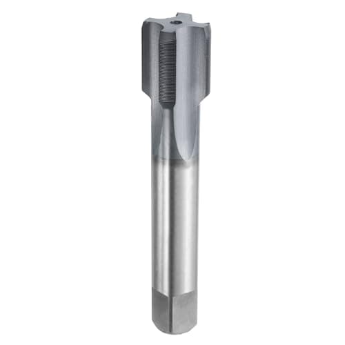 Image of sourcing map M22x0.5 Metric Thread Tap 6542 Cobalt High-Speed Steel TiCN Coated Plug Tap Right Hand Straight Flutes Screw Threading Hand Tap