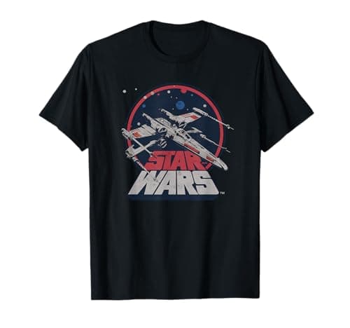 Image of Star Wars X-Wing Starfighter Vintage T-Shirt