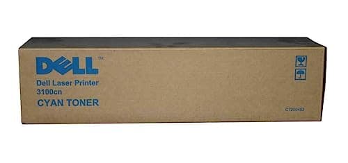 Image of Dell High Capacity Cyan Toner (Yield 4,000 Pages) for Dell 3100cn Laser Printers