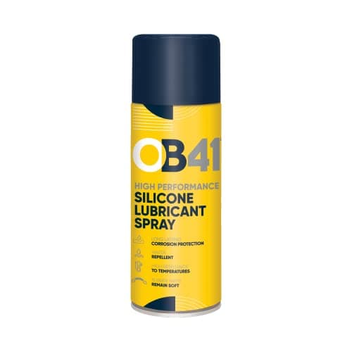 Image of OB41 High Performance Silicone Lubricant Spray - High Resistance to Temperatures - Water Resistant - Protects against corrosion and Oxidation - 400ml