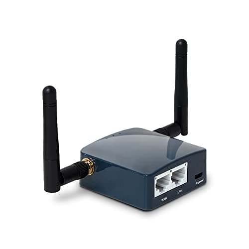 Image of GL.iNet GL-AR300M16-Ext Portable Mini Travel Wireless Pocket Router - WiFi Router/Access Point/Extender/WDS | OpenWrt | 2 x Ethernet Ports | OpenVPN/Wireguard VPN | USB 2.0 Port