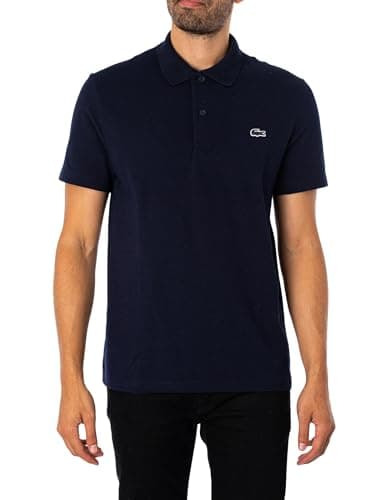 Image of Lacoste Mens Sports Polo Shirt Navy M