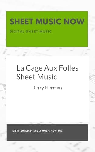 Image of La Cage Aux Folles Sheet Music
