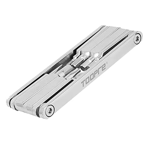Image of TuoTu Bike Multi Repair Tool, 8 in 1 Multifunction Compact and Lightweight Repair Kit for Road and Mountain Bikes