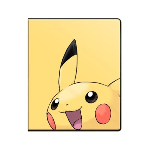 Image of Ultra Pro | Pokemon: Pikachu 9-Pocket Portfolio | Trading Card Game Accessory