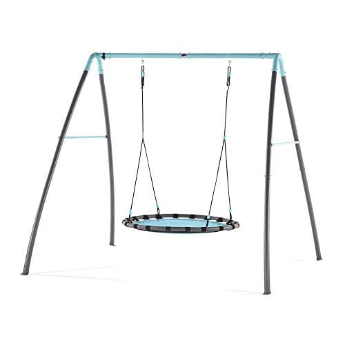 Image of Plum Premium Metal Nest Swing Set with Mist Spray Feature