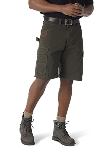 Image of Wrangler Riggs Workwear Men's Ranger Cargo Short, Loden, 36