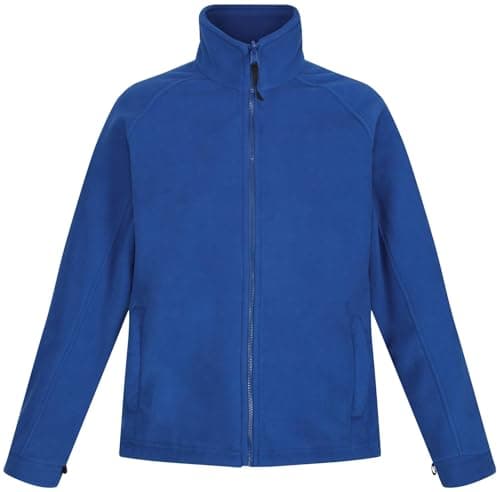 Image of LE11 Womens Fleece Jackets Ladies Lightweight Warm Full Zip Coat Breathable Microfleece Ladies Sweater Casual Long Sleeve (UK, Numeric, 12, Regular, Regular, Royal)