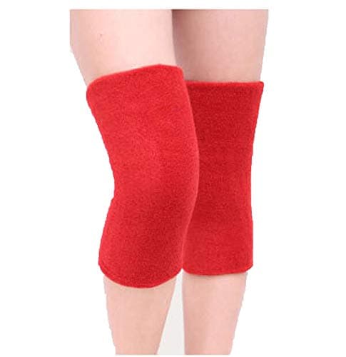 Image of Faxianther Elder Men Women Thermal Windproof Knee Braces Leg Warmers Winter Cozy Rheumatic Arthritis Knee Sleeves Protector Wraps Pads for Outdoor Sports Motorcycle Ski Snowboarding Cycling