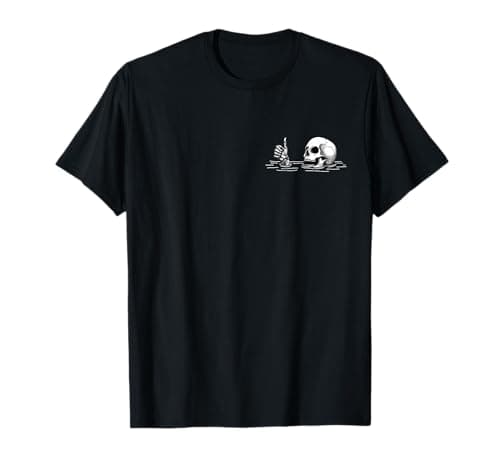 Image of Yeah I'm fine no Worries Skull T-Shirt