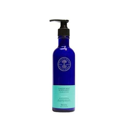 Image of Neal's Yard Remedies Garden Mint & Bergamot Hand Lotion | Invigorating Organic Oils | 200ml