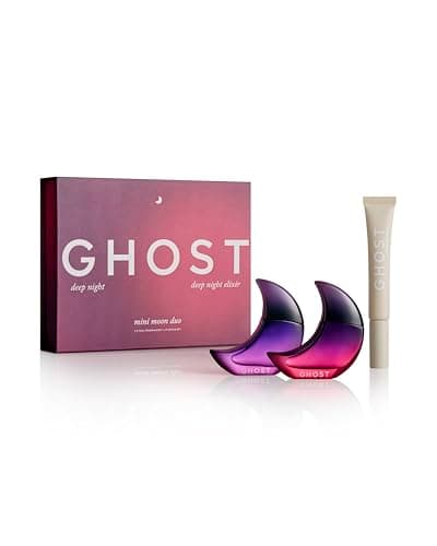 Image of Ghost Deep Night Fragrance Gift Set – Includes EDT 10ml, Deep Night Elixir EDP 10ml & Shimmer Glaze Peptide Lip Serum