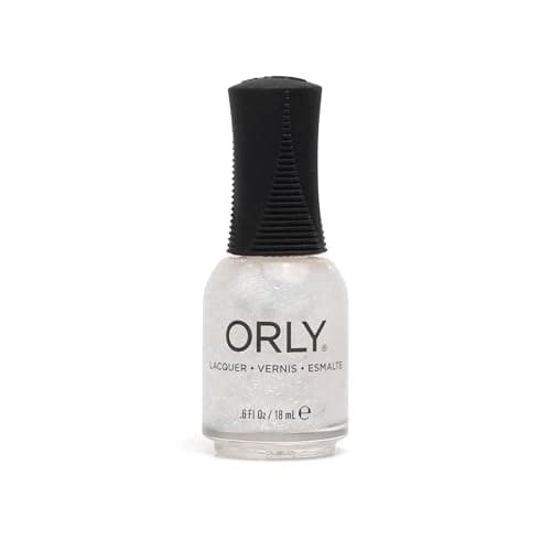 Image of ORLY Twinkling Veil Nail Polish Topper (18ml), Iridescent Confetti Nail Varnish